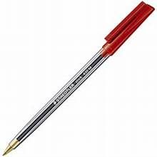 STAEDTLER STICK PEN FINE RED