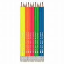 STAEDTLER PENCILS HB NEON R/TIP (10)