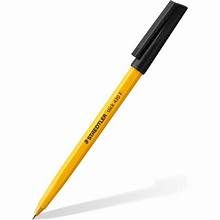 STAEDTLER STICK PENS F BLACK
