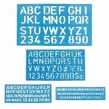 STENCIL SET OF 4 ALPHA