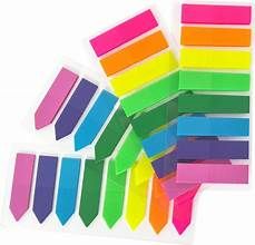 STICK N NOTES PAGE MARKERS 12X50MM NEON