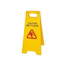 CAUTION WET FLOOR STAND