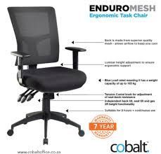 CHAIR - ENDURO- ERGONOMIC HEAVY DUTY