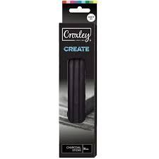 CHARCOAL STICKS MED 10'S