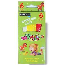 CLAY KIDS ART 6COLOUR MODELLING CLAY