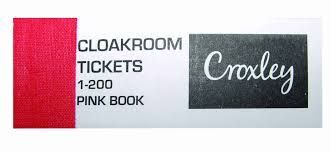 CLOAKROOM TICKETS