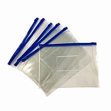ZIPPER BAG A5 CLEAR