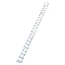 COMB BINDING ELEMENTS 10MM WHITE