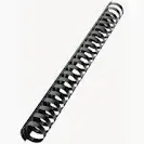 COMB BINDING ELEMENTS 25MM BLACK