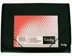 CROXLEY EXPANDING FILE BLACK
