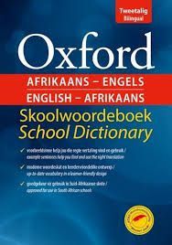 DICTIONARY OXFORD ENGLISH/AFRIKAANS