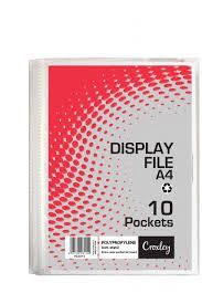 DISPLAY FILE H/COVER 10p