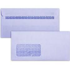 DLB WHITE WINDOW KWIKSEAL ENVELOPES
