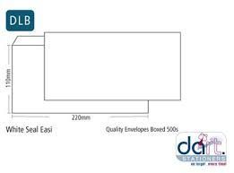 DLB WHITE S/S ENVELOPES