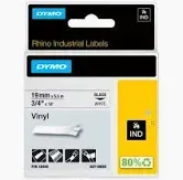 DYMO TAPE D1 19MM BLK/WHITE