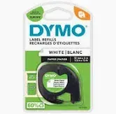 DYMO LETRA TAPE 12 X 4M