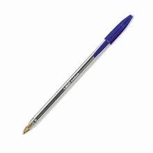 BIC DMS BALL PEN CLEAR BLUE