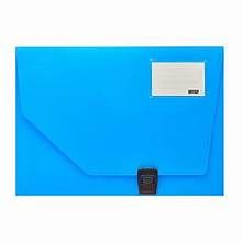 FILE BOX MEECO MEDIUM TRANS BLUE