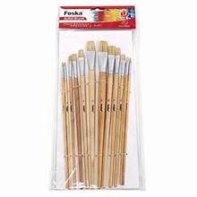 FOSKA ROUND PAINTBRUSH SET (12)