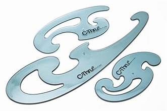 FRENCH CURVES SET OF 3