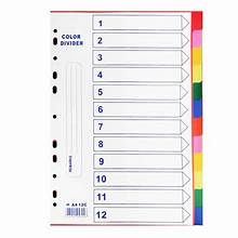 INDEX 1-10 R/B DIVIDERS JD1471 BRIGHT