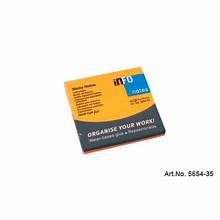 INFO NOTES 75X75 BR.ORANGE