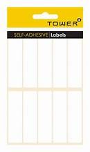 LABEL 20X75MM WHITE SHEET FORM