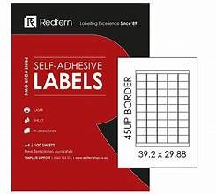 LABELS 45UP LASER LABELS 39.2X29.88