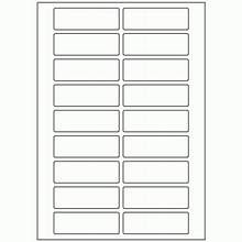 LABELS 50X82MM SHEET FORM
