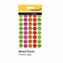 LABELS FACES MIX