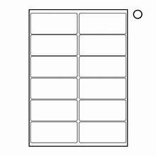 LASER LABEL 46x101 12UP 25'S WHITE