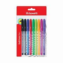 LUXOR ICY BALL POINT PENS ASSRT 9'S