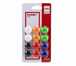 MAGNETS 20MM 12 PIECE BLISTER PACK