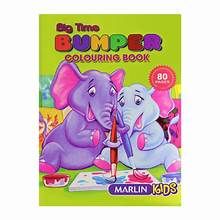 MARLIN BIT-TIME BUMPER COLOURING BOOK 80PG