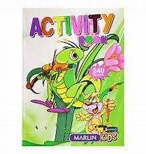MARLIN KIDS ACTIVITY COLOURING BOOK 240PG