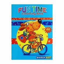 MARLIN KIDS FUN TIME COLOURING BOOK 48PG