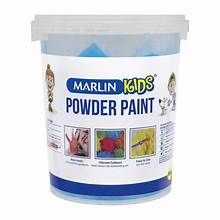 MARLIN KIDS POWDER PAINT 500G BUCKET BLUE