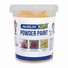 MARLIN KIDS POWDER PAINT 500G BUCKET ORANGE