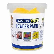 MARLIN KIDS POWDER PAINT 500G BUCKET YELLOW