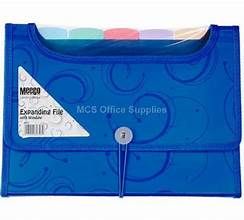 MEECO EXPANDING FILE WITH WINDOW