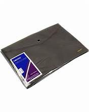 NEXX PP BUTTON ENVELOPE A4 BLACK