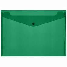 NEXX PP BUTTON ENVELOPE A4 GREEN