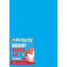 PAPER A4 160GSM BLUE BOARD (100)