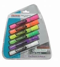 PARROT GLASS/CHALK MARKER WALLET 6