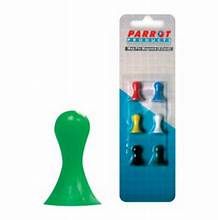 PARROT MAGNETIC MAP PINS 6 ASSRT COL
