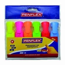 PENFLEX HIGHLIGHTER WALLET 6