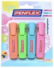PENFLEX HIGHLIGHTERS WALLET 4