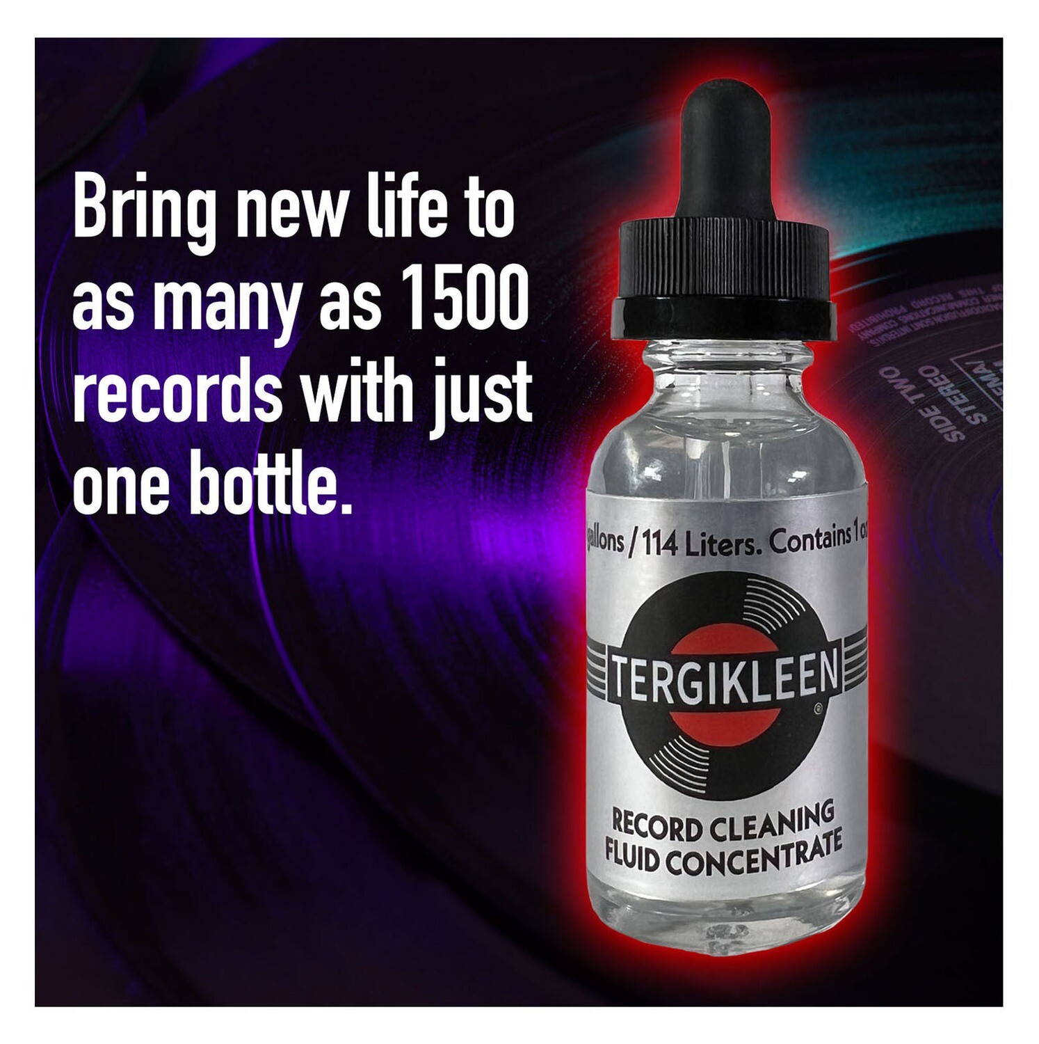TergiKleen Record Cleaning Fluid Concentrate Quantity 2