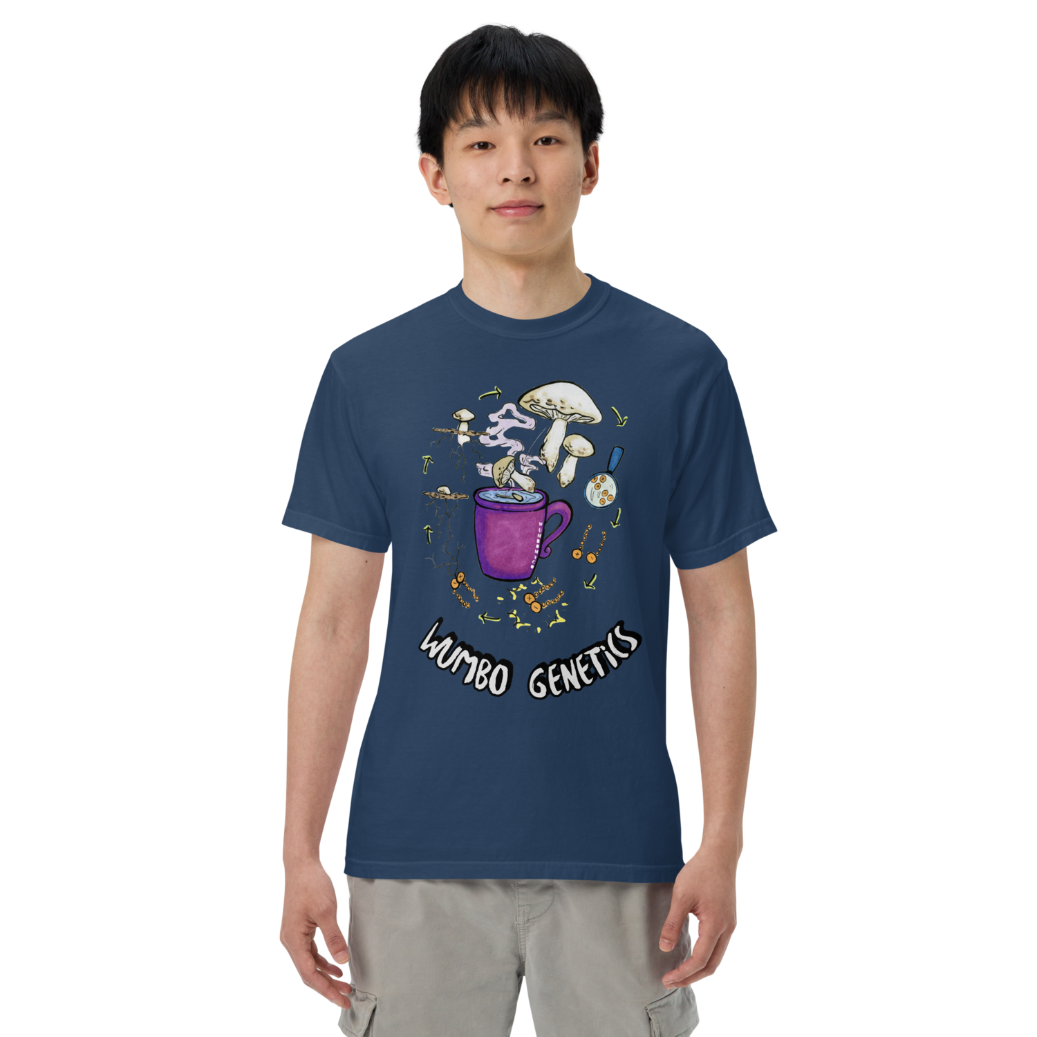 Tea Cycle heavyweight t-shirt
