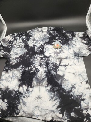 Embroidered Tie-dye t-shirt - Kongy